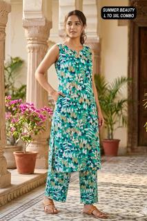 Desi kudi summer beauty coord set wholesale garments online